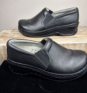 Klogs Womens Leather Comfort Clogs Work Shoes 10M